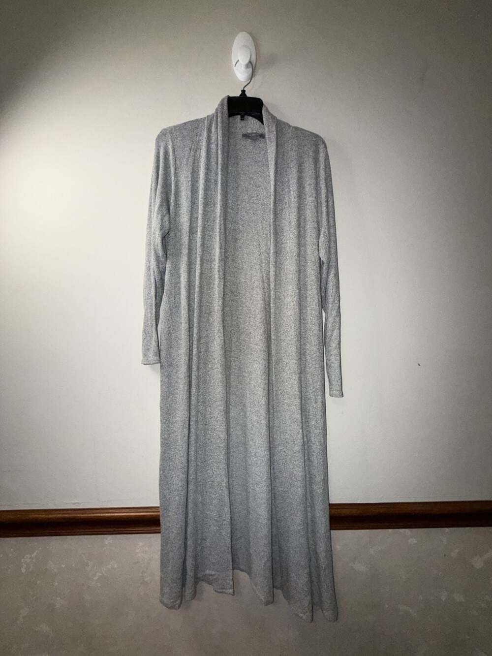 Lisa Rinna Collection Open Front Long Duster Cardigan